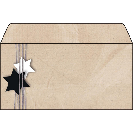 sigel Weihnachts-Umschlag "Christmas Wrapping", DIN lang
