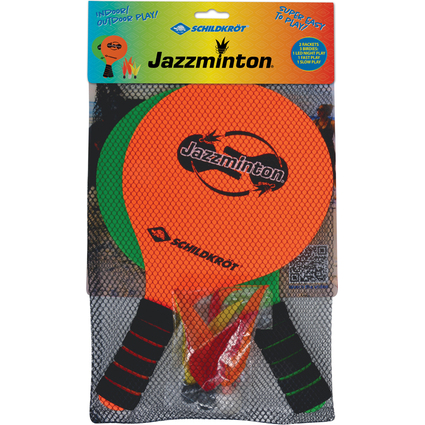 SCHILDKRT Jazzminton-Set, orange / grn