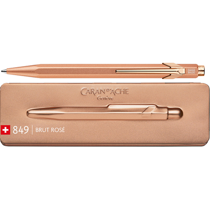 CARAN D'ACHE Druckkugelschreiber 849 Brut Ros, rosgold