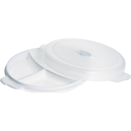 plast team Mikrowellen-Teller Micro, 3 Fcher