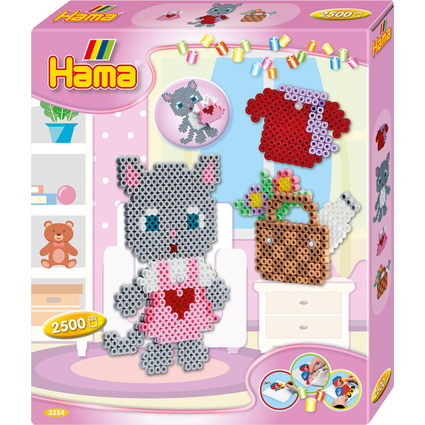 Hama Bgelperlen midi "Anziehkatze", Geschenkpackung