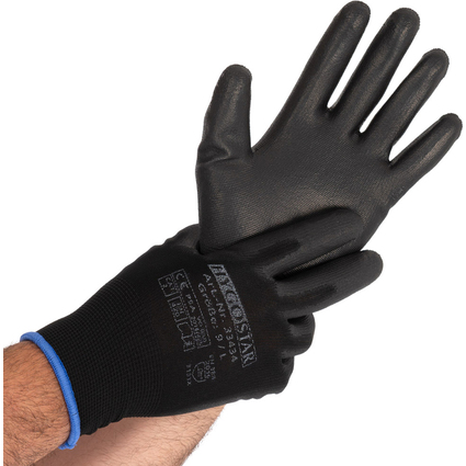 HYGOSTAR Touchscreen-Arbeitshandschuh BLACK ACE TOUCH, L