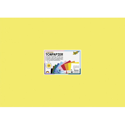 folia Tonpapier, (B)500 x (H)700 mm, 130 g/qm, sortiert