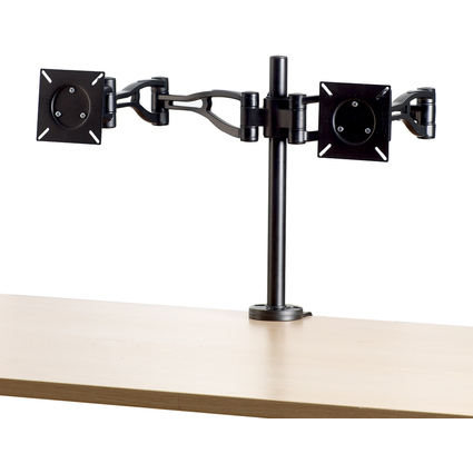 Fellowes Doppel-Monitorarm Vista, schwarz