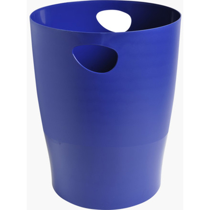 EXACOMPTA Papierkorb ECOBIN, 15 Liter, nachtblau