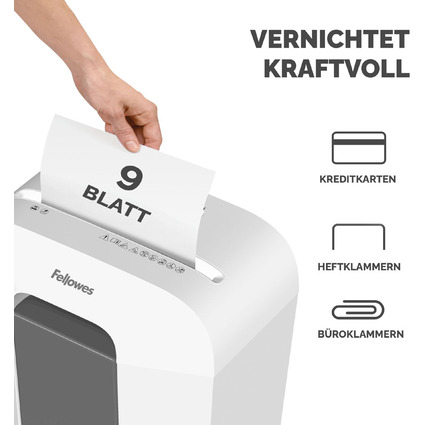 Fellowes Aktenvernichter Powershred LX50, wei