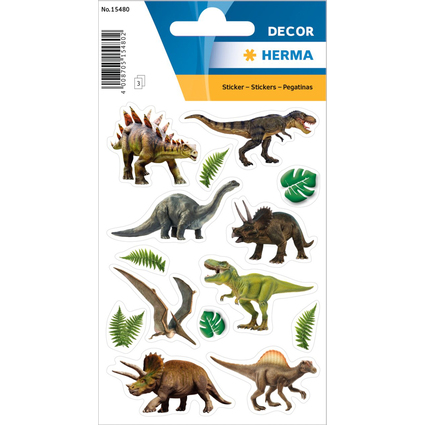 HERMA Sticker DECOR "Dinosaurier", aus Papier