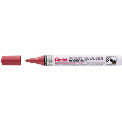 PentelArts Lackmarker MMP10, 2,5 mm, metallic-rot