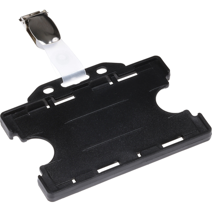 EUROPEL Ausweishalter, offen, mit Clip, 54 x 85 mm