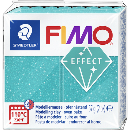 FIMO EFFECT Modelliermasse, galaxy trkis, 57 g
