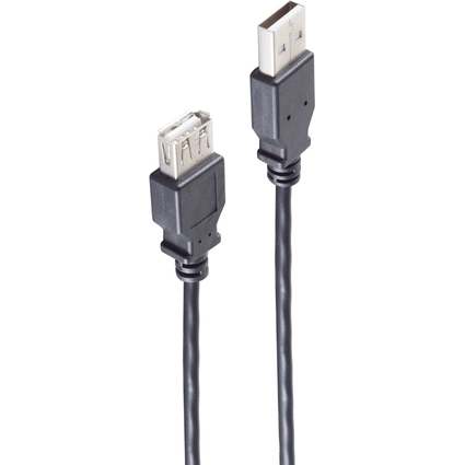 shiverpeaks BASIC-S USB 2.0 Verlngerungskabel, 0,3 m