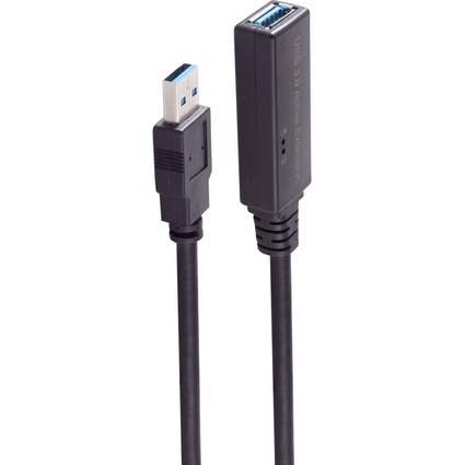 shiverpeaks BASIC-S USB 3.0 Verlngerungskabel Aktiv, 5,0 m