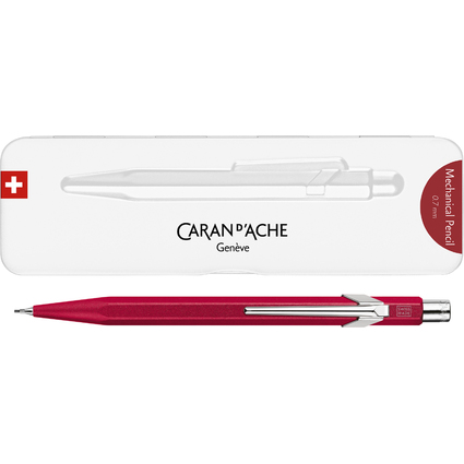 CARAN D'ACHE Druckbleistift 844 Colormat-X, 0,7 mm, rot