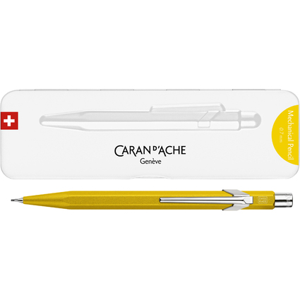 CARAN D'ACHE Druckbleistift 844 Colormat-X, 0,7 mm, gelb