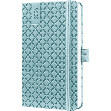 sigel Taschenkalender Jolie Flair 2026, Kunstleder, himmel-