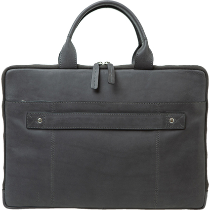 PRIDE&SOUL Tablet-/Notebook-Tasche RATE, Leder, grau