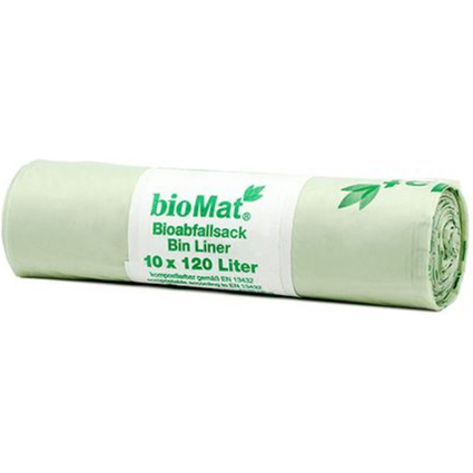 bioMAT Bio-Abfallsack, 120 Liter, grn