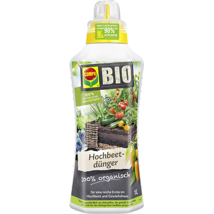 COMPO BIO Hochbeetdnger, 1 Liter Dosierflasche