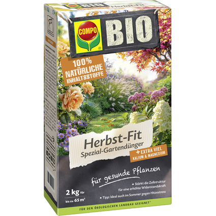 COMPO BIO Spezial-Gartendnger Herbst-Fit, 2 kg