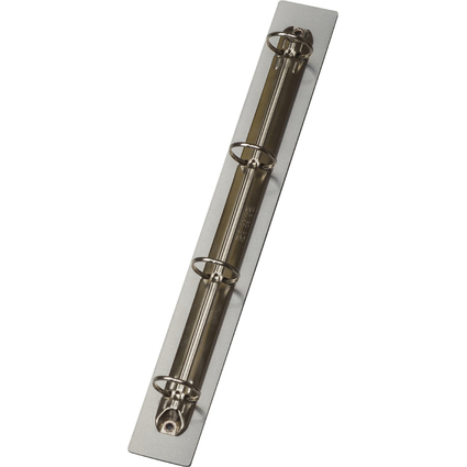 djois by tarifold Magnetleiste mit 4-Ring-Mechanik, silber