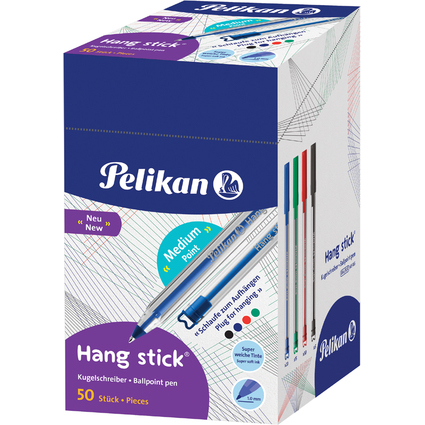 Pelikan Kugelschreiber Hang stick, farbig sortiert