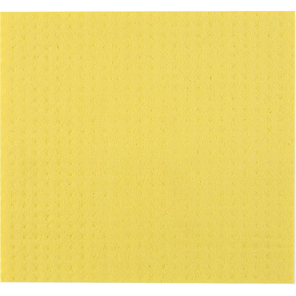 HYGOCLEAN Schwammuch, 200 x 180 mm, gelb, 10er Pack