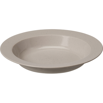GastroMax Teller tief gro BIO, Durchmesser: 220 mm, grau