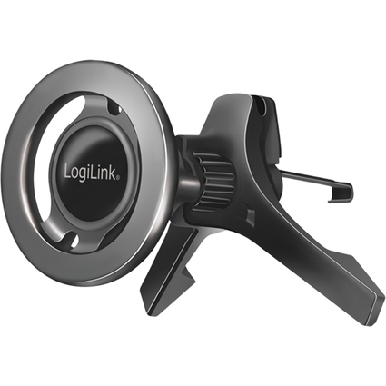 LogiLink 3-Punkt-Smartphone-KFZ-Magnethalter, schwarz