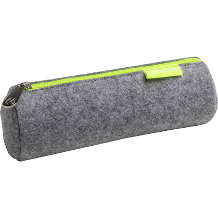 EXACOMPTA Schlamper-Rolle, Filz, grau / neongelb