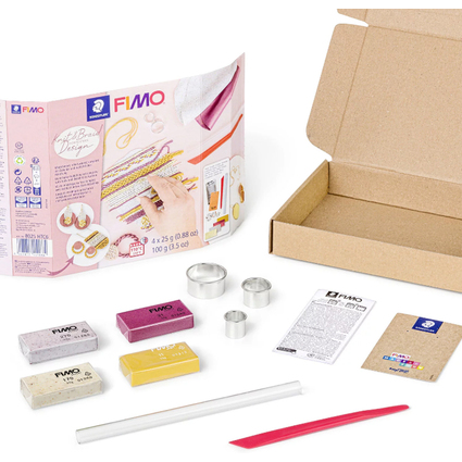 FIMO SOFT Modelliermasse-Set Strick-Design, ofenhrtend