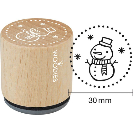 COLOP Motiv-Stempel Woodies "Schneemann"