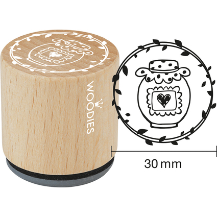 COLOP Motiv-Stempel Woodies Handmade "Marmeladenglas"