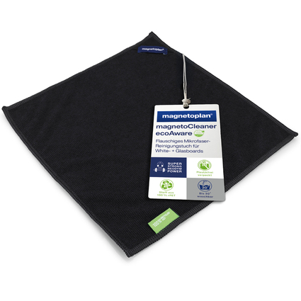 magnetoplan Reingungstuch magnetoCleaner ecoAware, schwarz
