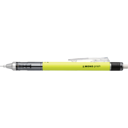 Tombow Druckbleistift "MONO graph", 0,7 mm, neongelb