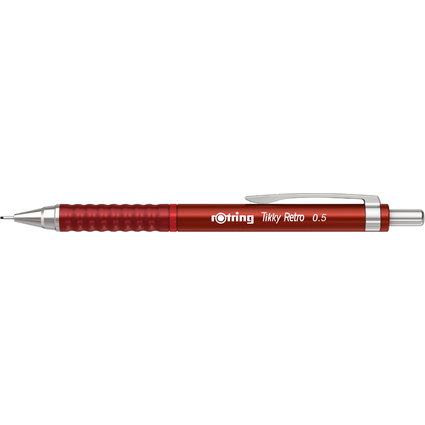 rotring Feinminenstift Tikky Retro, 0,5 mm, rot