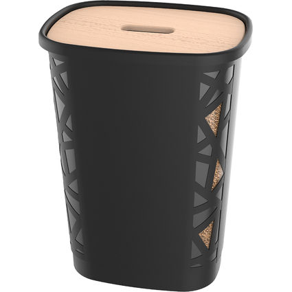 EDA Pellets-Aufbewahrungsbox, 70 Liter, schwarz