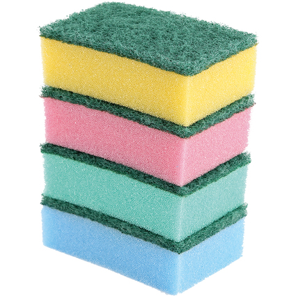 HYGOCLEAN Topfreiniger Colour, aus Schaumstoff/Hartvlies