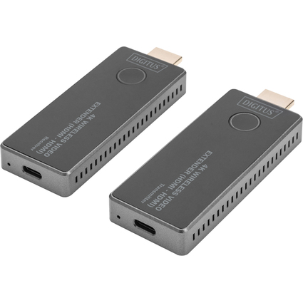 DIGITUS 4K Wireless HDMI Extender-Set, 30 m (HDMI-HDMI)