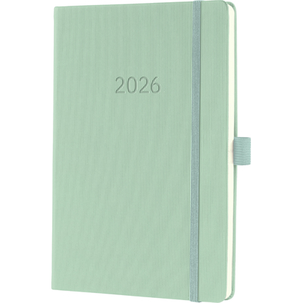 sigel Buchkalender Conceptum 2026, ca. DIN A5, mint