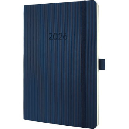 sigel Buchkalender Conceptum 2026, ca. DIN A5, dunkelblau