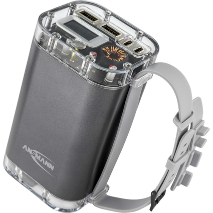 ANSMANN Powerbank PB4100, 40.000 mAh, silber