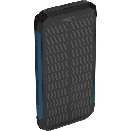 ANSMANN Powerbank PB212W mit Solar, 10.000 mAh