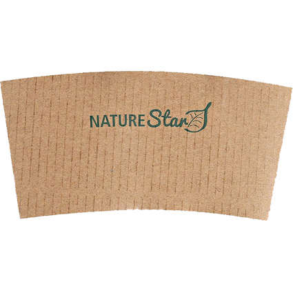 NATURE Star Bechermanschette, aus Pappe, fr 300 & 400 ml