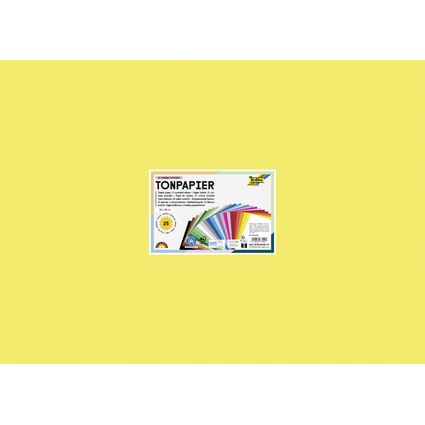 folia Tonpapier, (B)500 x (H)700 mm, 130 g/qm, sortiert