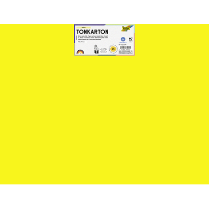 folia Tonkarton, (B)500 x (H)700 mm, 220 g/qm, sortiert