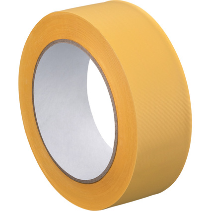 WESTEX Verputzerband PVC quergerillt, 38 mm x 33 m, gelb