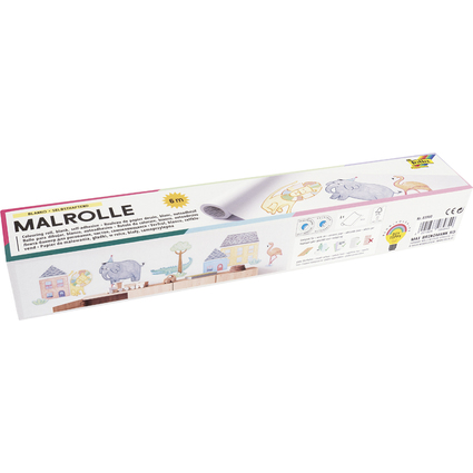 folia Malrolle, blanko, 300 mm x 6 m, wei