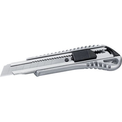 WESTEX Cutter, Aludruckguss, Klinge: 18 mm, silber