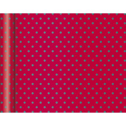 Clairefontaine Weihnachts-Geschenkpapier "Tiny Rolls Punkte"