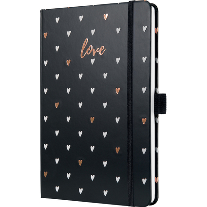 sigel Buchkalender Jolie Beauty 2026 "Dark Love", A5